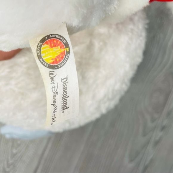 Disney vintage Everest plush yeti one large one small with Santa hat - Picture 6 of 6